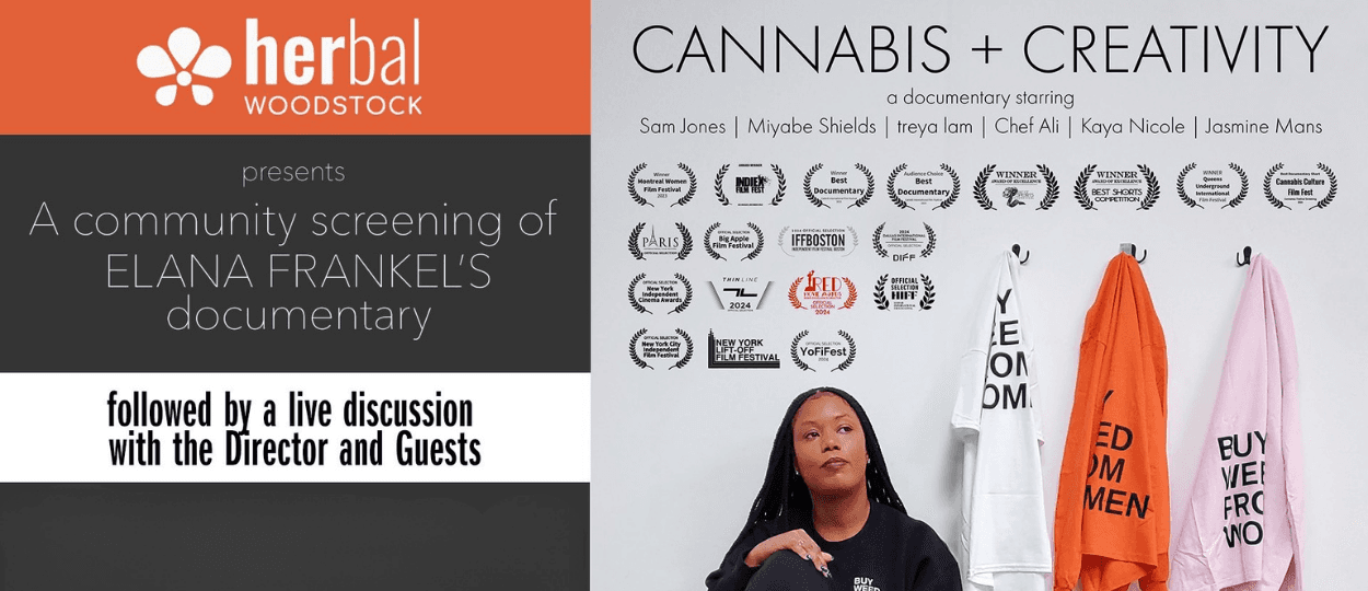 Woodstock accueille la projection d'un documentaire sur le cannabis célébrant la créativité