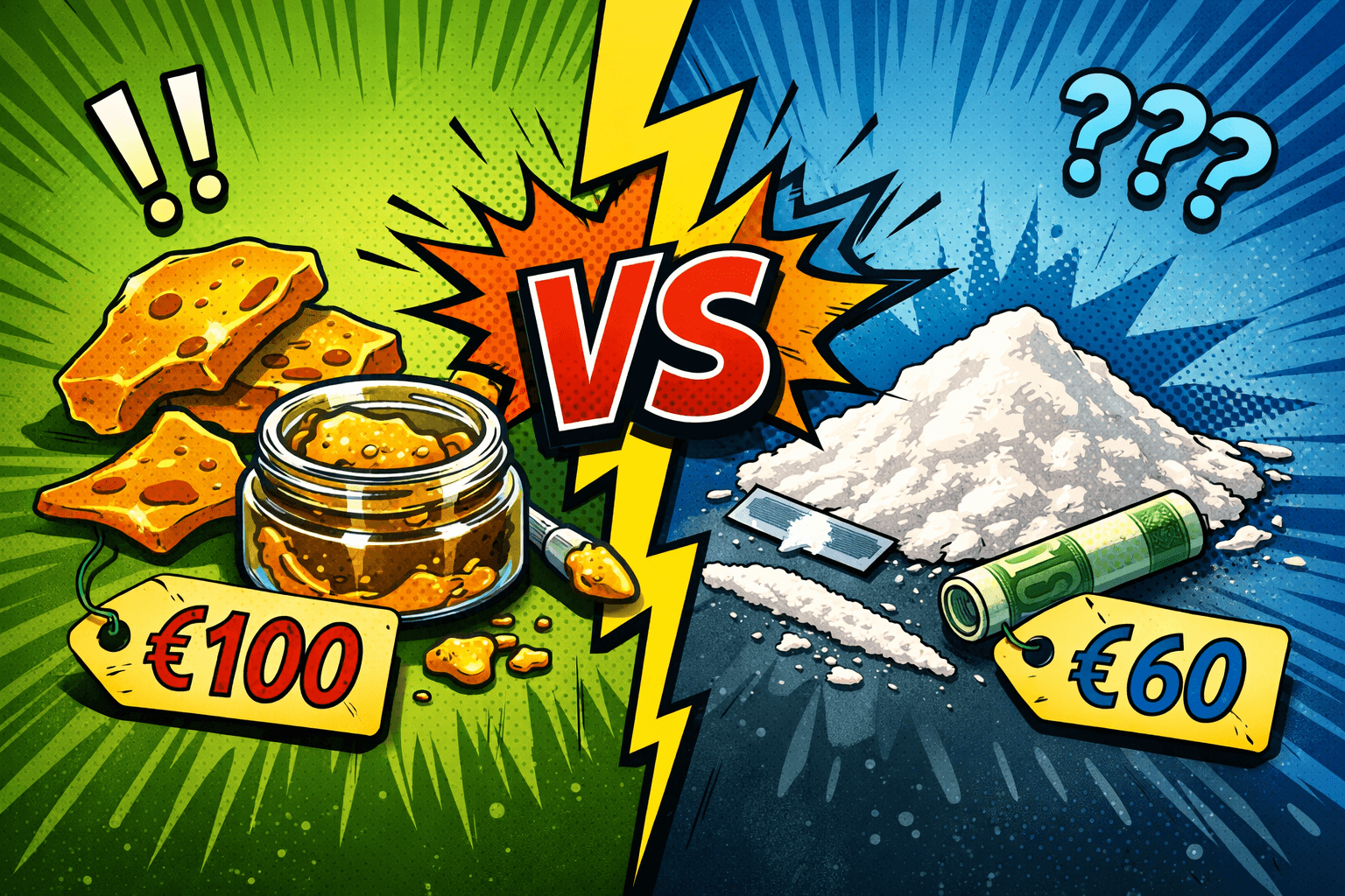 Cannabis Concentrate BHO Surpasses Cocaine in Price in Spain