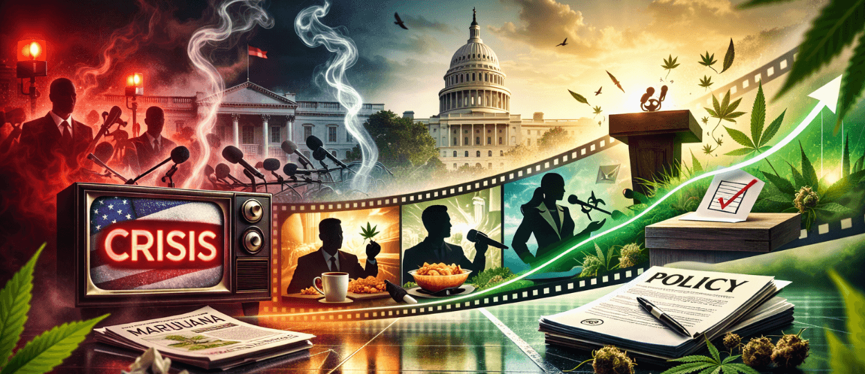 Television's Evolving Portrayal of Cannabis Reflects Cultural Shift in Politics