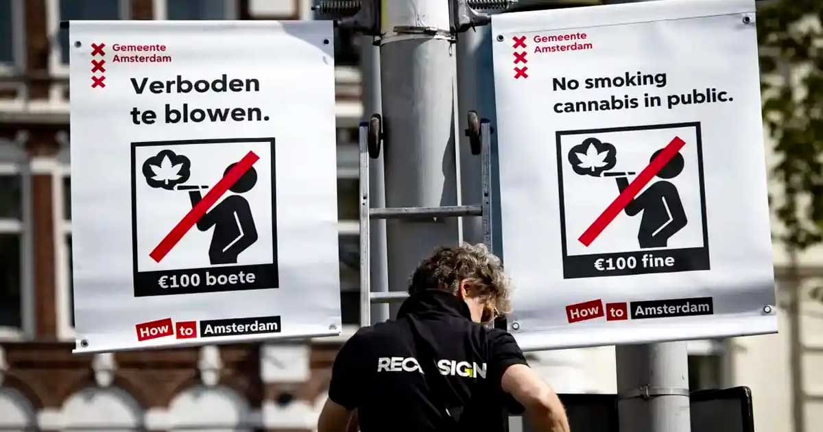 Amsterdam Implements Cannabis Smoking Ban in Red Light District