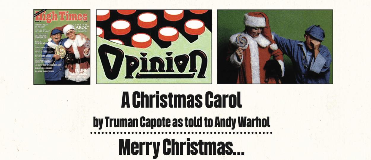 Truman Capote and Andy Warhol Discuss Christmas and Society in 1978