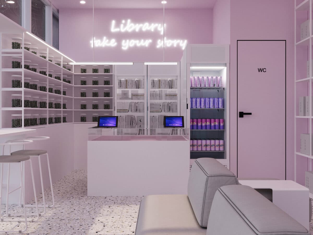 Library — витрины и прилавок