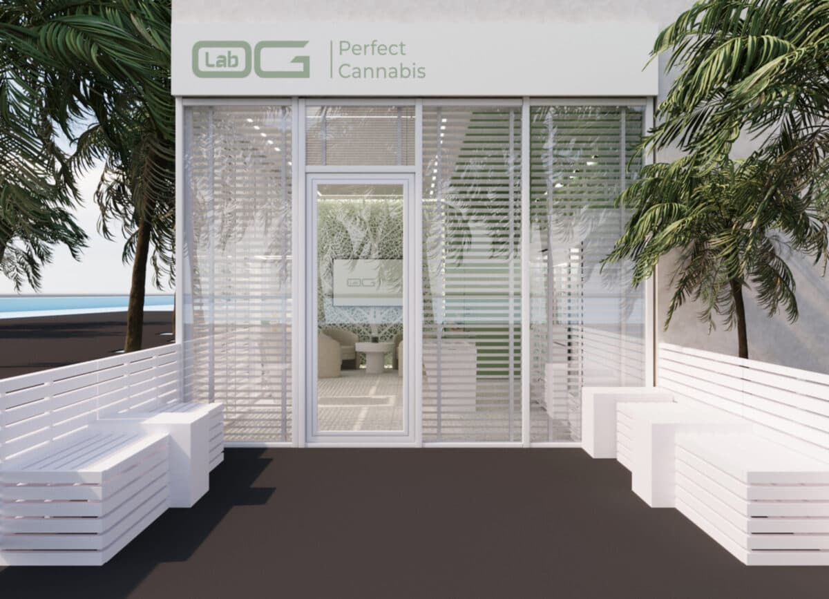 OG Lab — фасад магазина