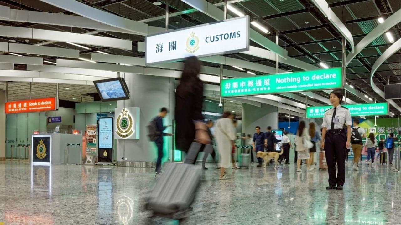 Hong Kong Customs Seize 6kg of Cannabis from Thailand Flight, Passenger Arrested