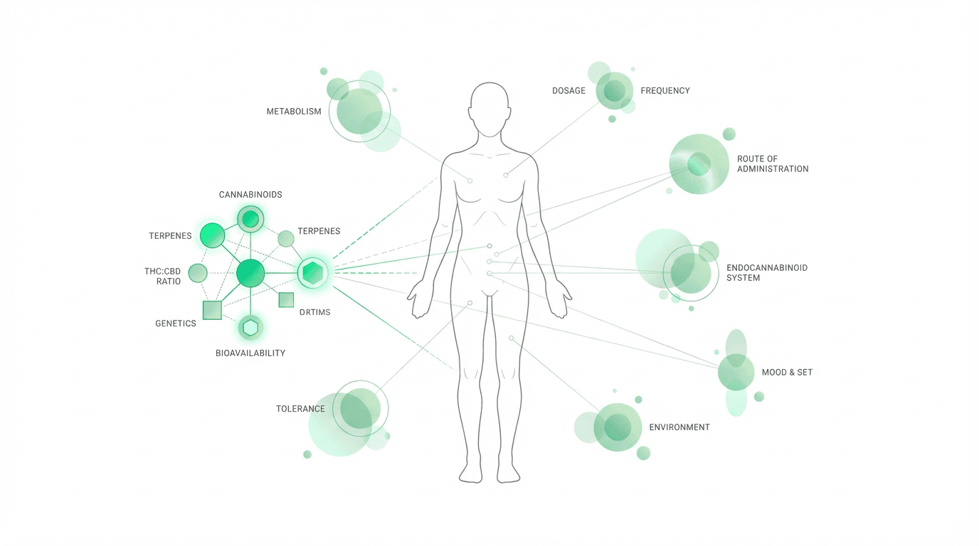 What shapes the effect beyond the strain?