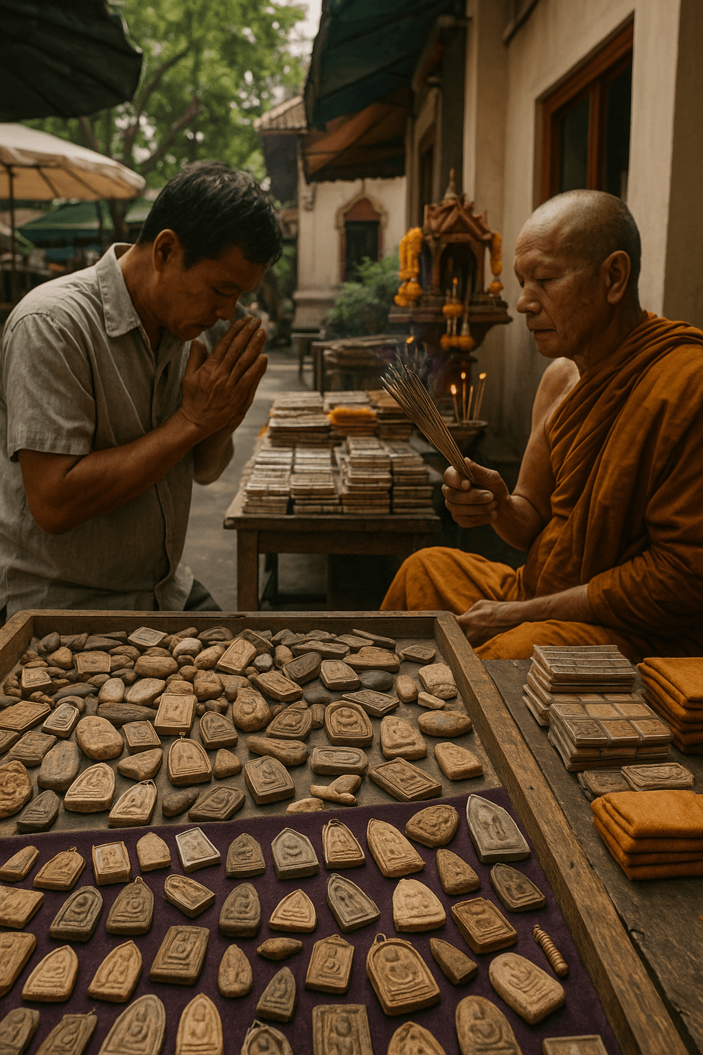 Scoprire l'Anima dei Mercati degli Amuleti Thai