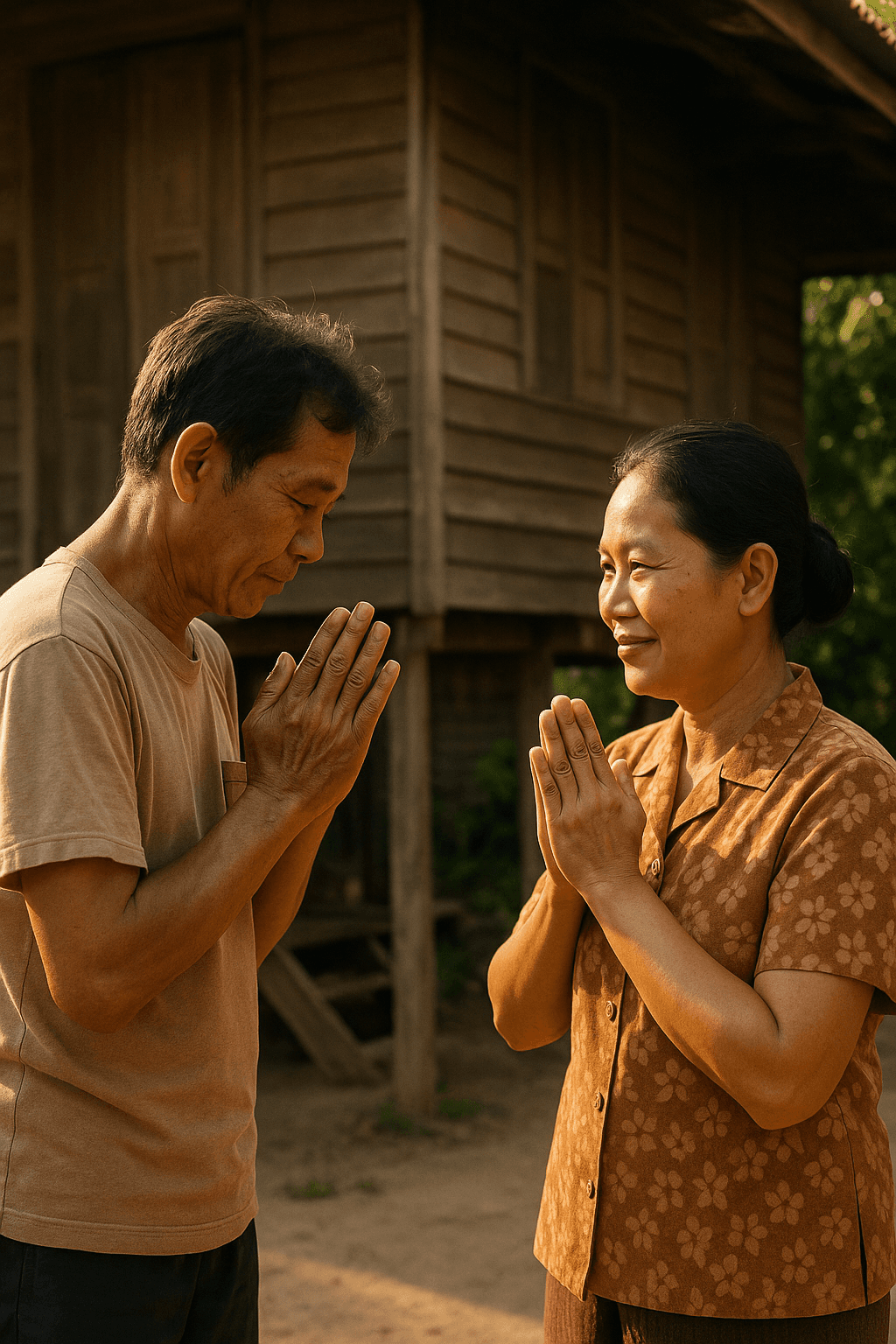 Au-delà de Hello : Les nuances du Thai Wai
