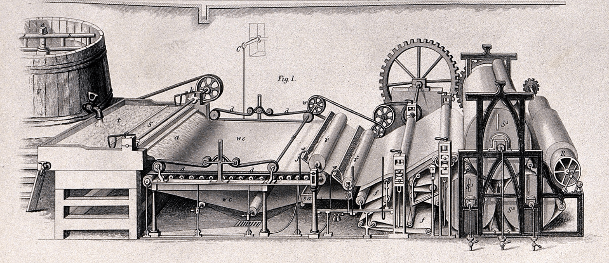 El inventor francés Louis-Nicolas Robert revolucionó la fabricación de papel pero perdió el crédito ante la industria inglesa