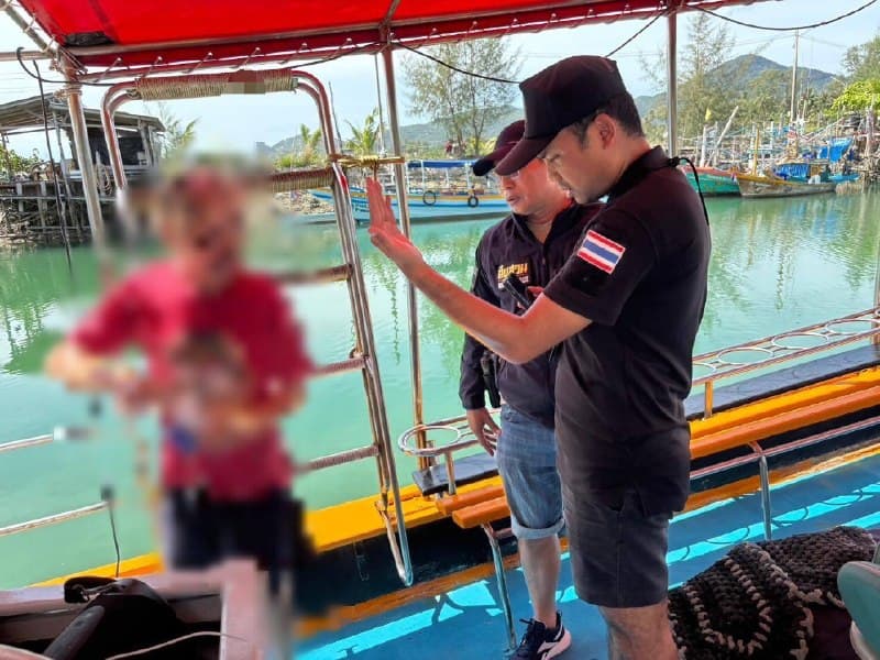 Ko Pangan Police Detain British Man After Hit-and-Run Incident