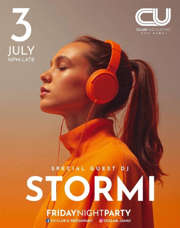 DJ Stormi bringt elektronische Beats am Freitagabend in den CU Club