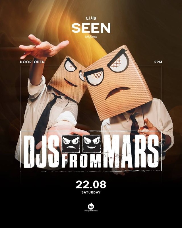 DJs from Mars portano mashup ad alta energia al CLUB SEEN