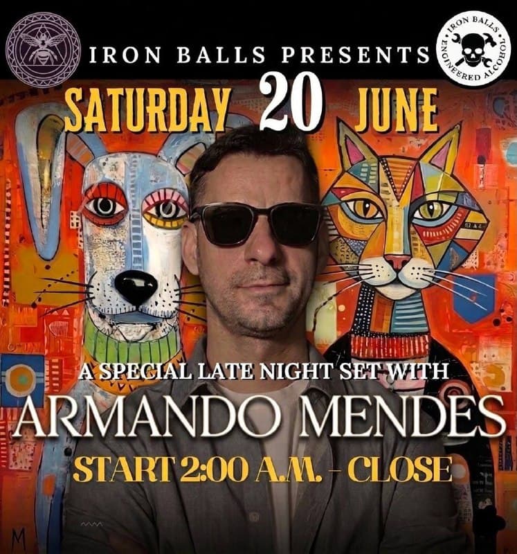 Late-Night Dance Party with Armando Mendes at Bar Bohem