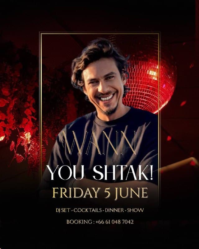 You Shtak! Ofrece Ritmos Electrónicos y Shows en Vivo en Wann Koh Samui