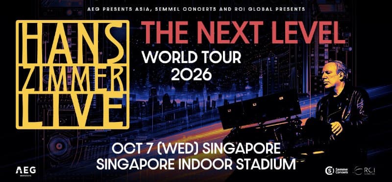 Catch Hans Zimmer’s Concert in Singapore with Direct Flights from Koh Samui