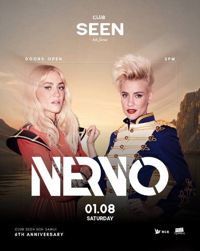 NERVO anima la festa per il 6° anniversario di Club SEEN sulla spiaggia