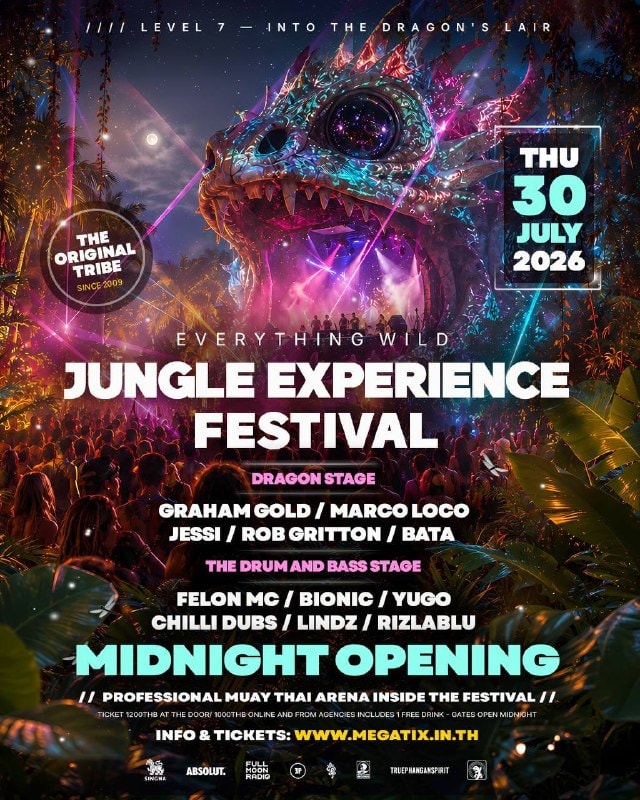 Jungle Experience Festival porta musica e Muay Thai a Koh Samui
