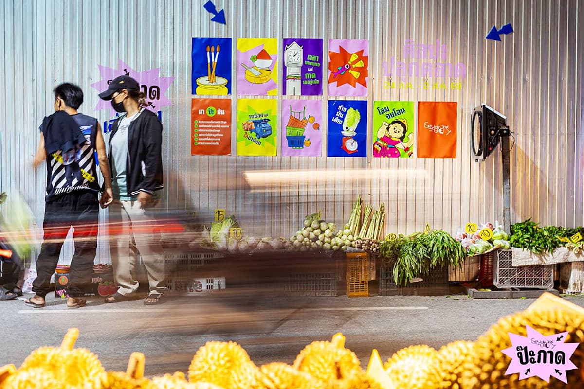 Chiang Rai's Pagad Festival Revives Market Life Through Art
