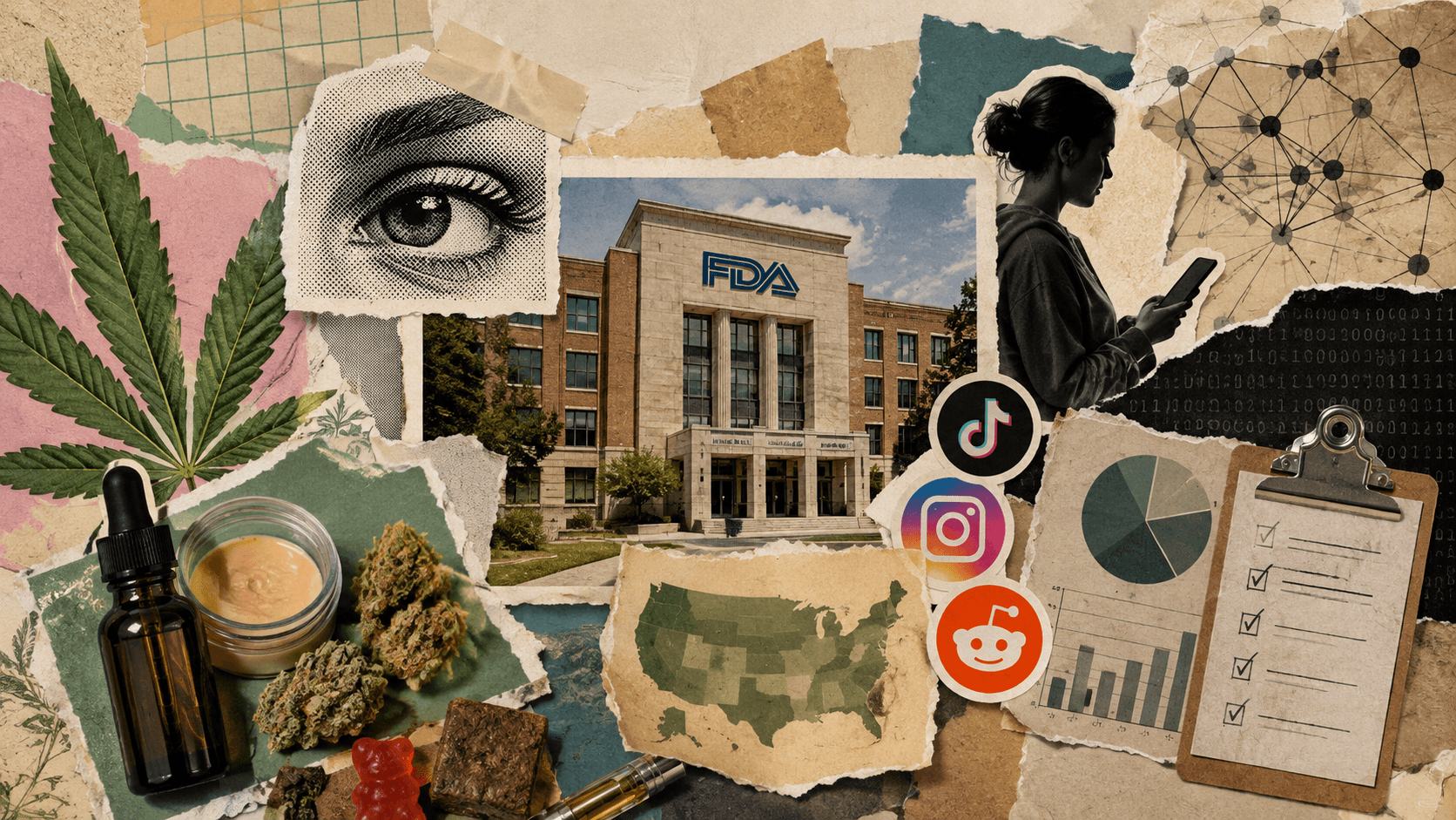 FDA расширяет мониторинг соцсетей для изучения потребительских тенденций каннабиса в США