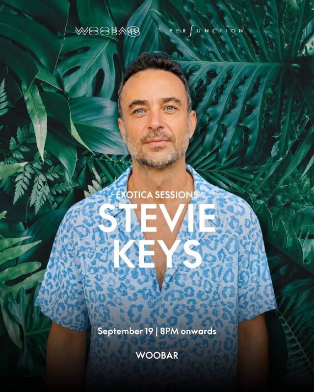 Stevie Keys Headlines Exotica Sessions at WOOBAR This Saturday