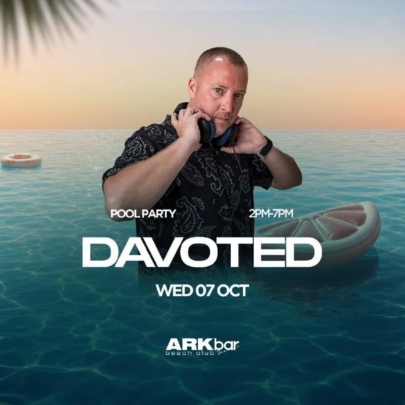 DavotedARK Bar Beach Club Hosts Afternoon Event on October 7